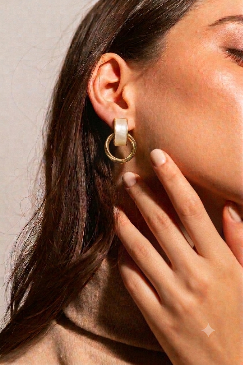 Earrings gold